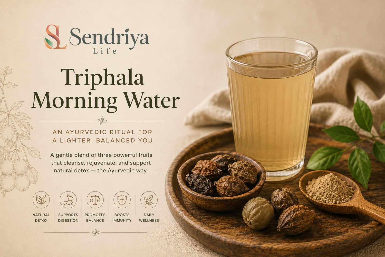 Triphala Morning Water