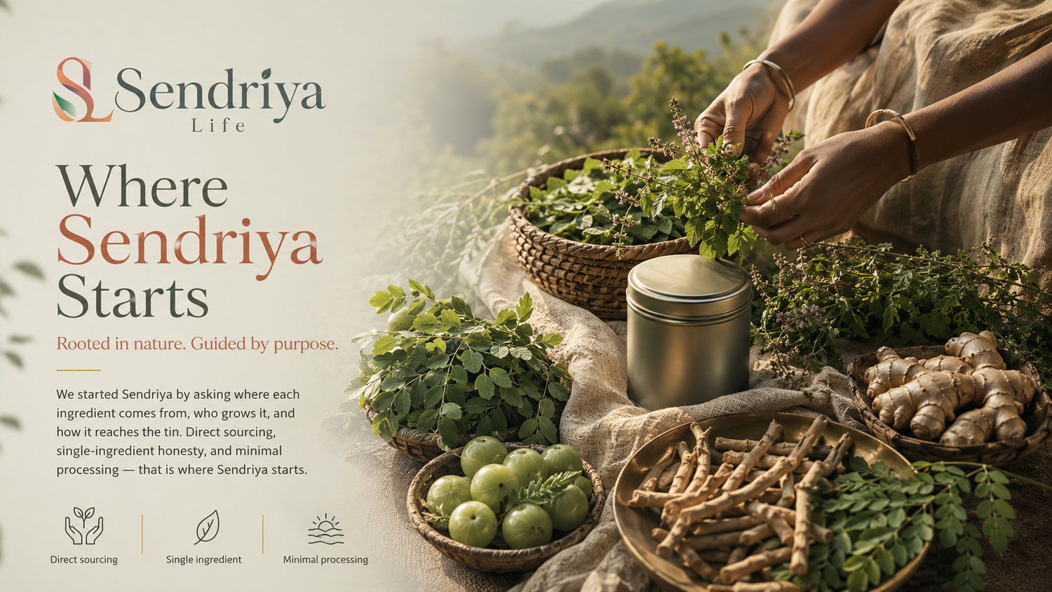 Where Sendriya Starts