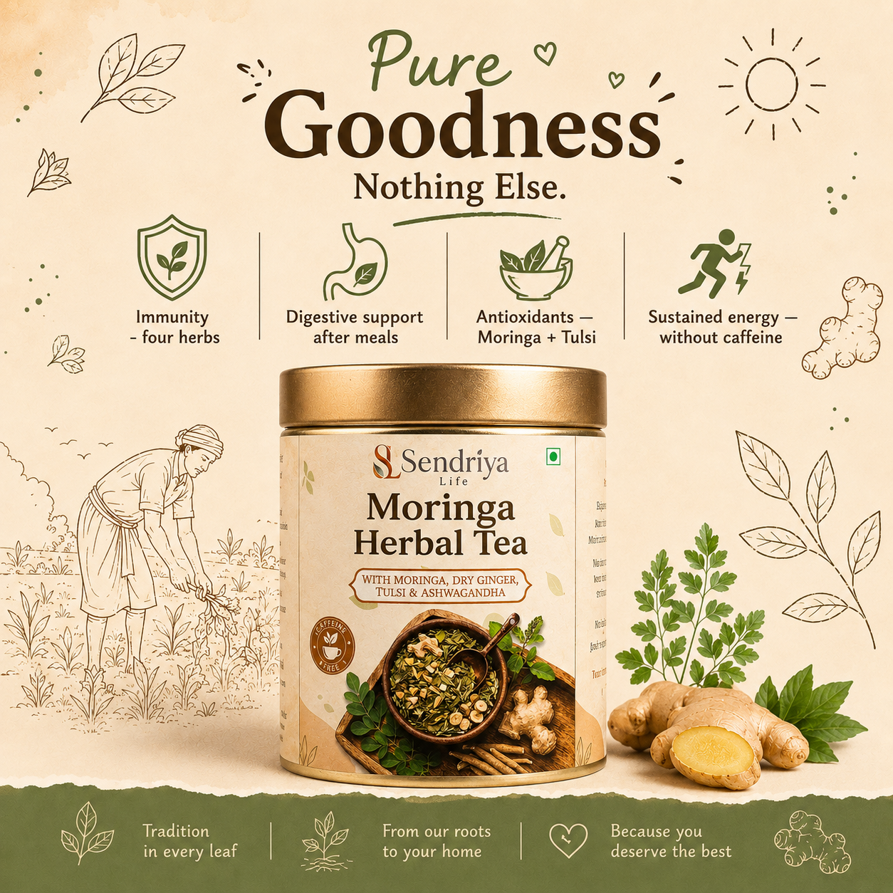Moringa Herbal Tea