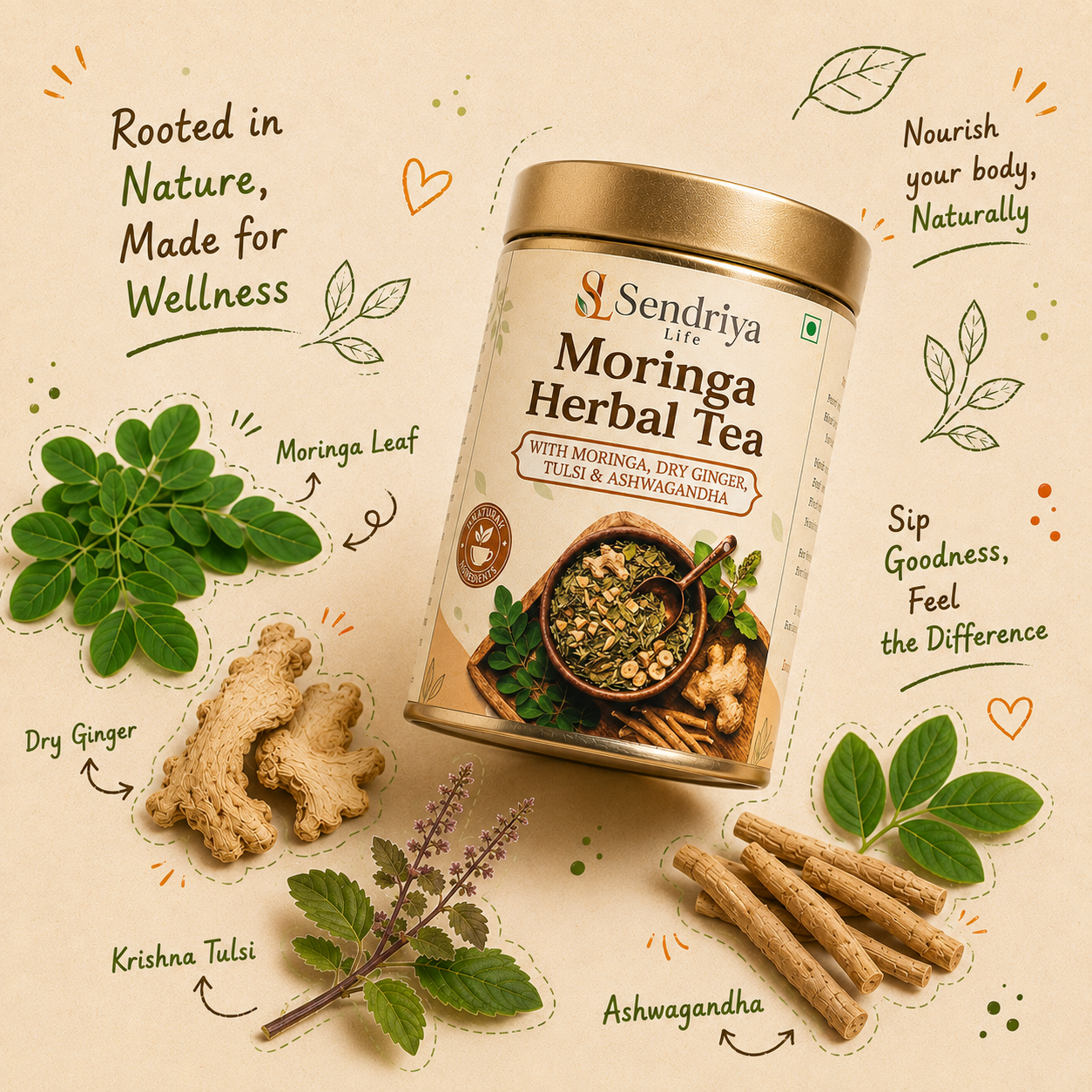 Moringa Herbal Tea