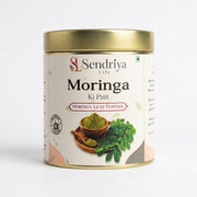 Moringa Ki Patti tin with moringa leaf powder — Sendriya Life