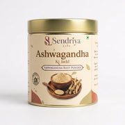 Ashwagandha root powder in a bowl — Sendriya Life